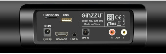 Саундбар Ginzzu GM-502 2.1 30Вт+30Вт черный от магазина РЭССИ