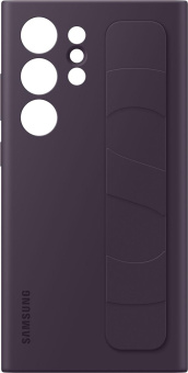 Чехол (клип-кейс) Samsung для Samsung Galaxy S24 Ultra Standing Grip Case S24 Ultra темно-фиолетовый (EF-GS928CEEGRU) от магазина РЭССИ