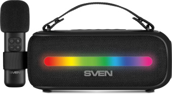 Колонка порт. Sven PS-235 черный 12W 2.0 BT 3600mAh (SV-022075) от магазина РЭССИ