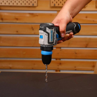 Дрель-шуруповерт Deko Loner 12V Pro аккум. патрон:быстрозажимной (кейс в комплекте) (085-1122) от магазина РЭССИ