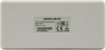 Коммутатор Mercusys MS108 8x100Mb неуправляемый от магазина РЭССИ