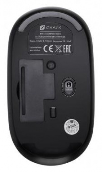 Мышь Оклик 535MW черный оптическая (1000dpi) беспроводная USB для ноутбука (3but) от магазина РЭССИ