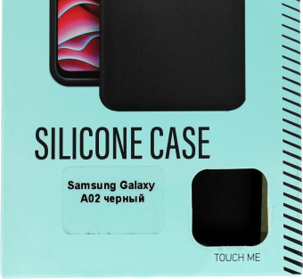Чехол (клип-кейс) BoraSCO для Samsung Galaxy A02 черный (39906) от магазина РЭССИ