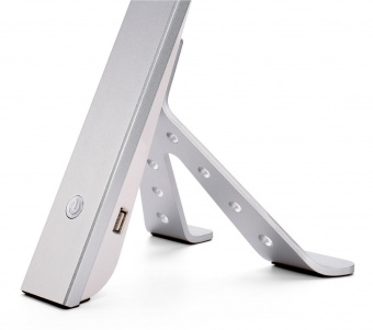 Светильник Lucia Minimalist (L630) настольный на подставке серебристый 10Вт от магазина РЭССИ