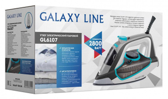 Утюг Galaxy GL 6107 2800Вт черный/белый от магазина РЭССИ