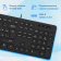 Клавиатура Оклик K733 черный USB slim Multimedia от магазина РЭССИ