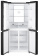 Холодильник Weissgauff WCD 450 XB NoFrost Inverter 2-хкамерн. черный (двухкамерный) от магазина РЭССИ
