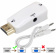 Переходник аудио-видео Premier 5-983AC HDMI (m)/VGA (f)/Jack 3.5 (f) белый от магазина РЭССИ