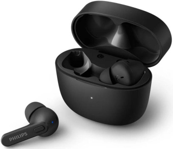 Гарнитура внутриканальные Philips TAT2206BK/00 черный беспроводные bluetooth в ушной раковине от магазина РЭССИ
