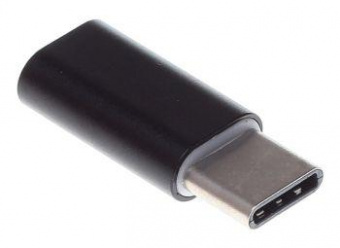Переходник Buro BHP RET TPC-MCR micro USB (f)-USB Type-C (m) черный от магазина РЭССИ