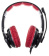 Картинка Наушники с микрофоном Оклик HS-L350G RED WAR черный/красный 2.2м мониторные оголовье (472664) от магазина РЭССИ Наушники с микрофоном Оклик HS-L350G RED WAR черный/красный 2.2м мониторные оголовье (472664) от магазина РЭССИ
