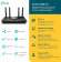 Роутер беспроводной TP-Link Archer AX55 Pro AX3000 100/1000/2500BASE-T черный от магазина РЭССИ