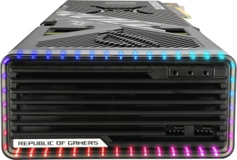Видеокарта Asus PCI-E 4.0 ROG-STRIX-RTX4070TIS-O16G-GAMING NVIDIA GeForce RTX 4070TI Super 16Gb 256bit GDDR6X 2670/21000 HDMIx2 DPx3 HDCP Ret от магазина РЭССИ