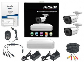 Комплект видеонаблюдения Falcon Eye FE-104MHD Light Smart от магазина РЭССИ
