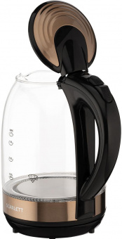 Чайник электрический Scarlett SC-EK27G81 1.7л. 2200Вт бронзовый/черный (корпус: стекло) от магазина РЭССИ