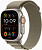 Смарт-часы Apple Watch Ultra 2 A2986 49мм OLED корп.титан Alpine loop рем.оливковый разм.брасл.:160-210мм (MRF03LL/A) от магазина РЭССИ