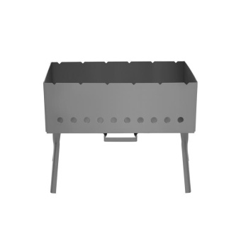 Складной мангал СОКОЛ 40х25х14.5 см 1.5 мм с 6 шампурами в чехле 62-0063 от магазина РЭССИ