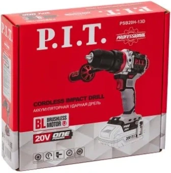 Дрель-шуруповерт P.I.T. PSB20H-13D аккум. патрон:быстрозажимной от магазина РЭССИ