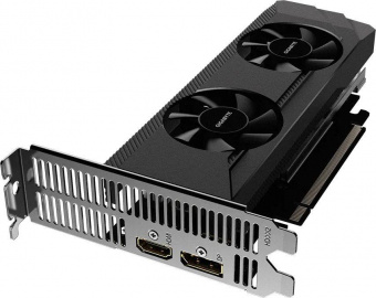Видеокарта Gigabyte PCI-E 4.0 GV-R64D6-4GL AMD Radeon RX 6400 4096Mb 64 GDDR6 2039/16000 HDMIx1 DPx1 HDCP Ret low profile от магазина РЭССИ