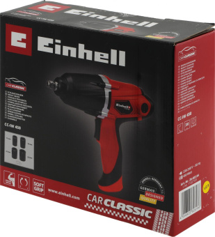 Гайковерт Einhell CC-IW 450 450Вт патрон:квад.1/2" (2048304) от магазина РЭССИ