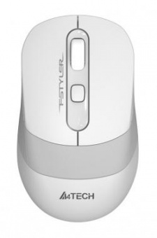 Мышь A4Tech Fstyler FG10 белый/серый оптическая (2000dpi) беспроводная USB (3but) от магазина РЭССИ