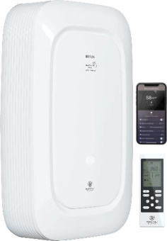 Воздухоочиститель Royal Clima BREZZA RCB 150 LUX + EH-1000 1000Вт белый от магазина РЭССИ