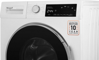Стиральная машина Weissgauff WM 49127 DS Inverter Steam класс: A+++ загр.фронтальная макс.:7кг белый от магазина РЭССИ