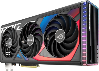 Видеокарта Asus PCI-E 4.0 ROG-STRIX-RTX4070TIS-O16G-GAMING NVIDIA GeForce RTX 4070TI Super 16Gb 256bit GDDR6X 2670/21000 HDMIx2 DPx3 HDCP Ret от магазина РЭССИ