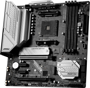 Материнская плата MSI MAG B550M MORTAR MAX WIFI Soc-AM4 AMD B550 4xDDR4 mATX AC`97 8ch(7.1) 2.5Gg RAID+HDMI+DP от магазина РЭССИ
