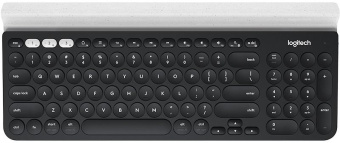 Клавиатура Logitech Multi-Device K780 черный/белый USB беспроводная BT Multimedia от магазина РЭССИ