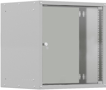 Шкаф коммутационный NTSS LIME (NTSS-WL15U5545GS) настенный 15U 550x450мм пер.дв.стекл несъемн.бок.пан. 30кг серый от магазина РЭССИ