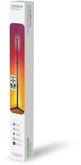 Умный светильник Digma FloorLight FL11 напол. черный (FL11) от магазина РЭССИ