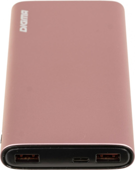 Мобильный аккумулятор Digma DGPF20F 20000mAh QC3.0/PD3.0 3A розовый (DGPF20F22APN) от магазина РЭССИ