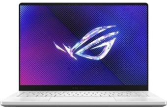 Ноутбук Asus ROG Zephyrus G14 GA403UU-QS080 Ryzen 7 8845HS 16Gb SSD1Tb NVIDIA GeForce RTX4050 6Gb 14" OLED 3K (2880x1800) без ОС white WiFi BT Cam (90NR0HZ2-M003V0) от магазина РЭССИ