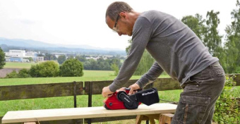 Ленточная шлифовальная машина Einhell TC-BS 8038 800Вт шир.ленты 76мм (4466260) от магазина РЭССИ