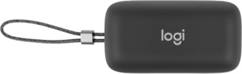 Наушники с микрофоном Logitech ZONE TRUE WIRELESS темно-серый вкладыши BT в ушной раковине (985-001082) от магазина РЭССИ