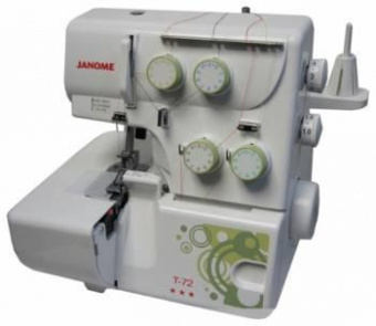 Оверлок Janome Т-72 белый от магазина РЭССИ