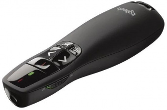 Презентер Logitech R400 Radio USB (10м) черный от магазина РЭССИ