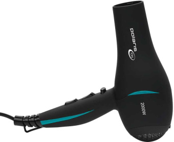 Фен Polaris PHD 2033Ti 2000Вт черный/бирюзовый от магазина РЭССИ