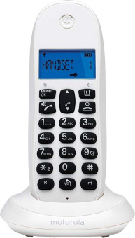 Р/Телефон Dect Motorola C1001СB+ белый от магазина РЭССИ