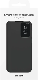 Чехол (флип-кейс) Samsung для Samsung Galaxy A35 Smart View Wallet Case A35 черный (EF-ZA356CBEGRU) от магазина РЭССИ