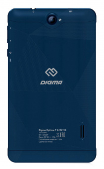 Планшет Digma Optima 7 A102 3G SC7731E (1.3) 4C RAM1Gb ROM16Gb 7" IPS 1024x600 3G Android 11.0 Go темно-синий 2Mpix 0.3Mpix BT GPS WiFi Touch microSD 128Gb minUSB 2000mAh от магазина РЭССИ