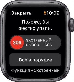 Смарт-часы Apple Watch SE A2352 44мм OLED корп.серый космос рем.темная ночь разм.брасл.:140-220мм (MKQ63LL/A) от магазина РЭССИ