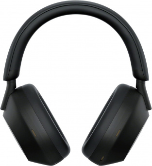 Гарнитура мониторные Sony WH-1000XM5 1.2м черный беспроводные bluetooth оголовье (WH-1000XM5/BC) от магазина РЭССИ