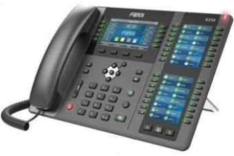 Телефон IP Fanvil X210 черный от магазина РЭССИ