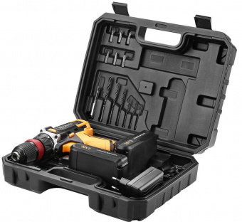 Дрель-шуруповерт Deko DKCD20FU-Li SET 3 аккум. патрон:быстрозажимной (кейс в комплекте) (063-4177) от магазина РЭССИ