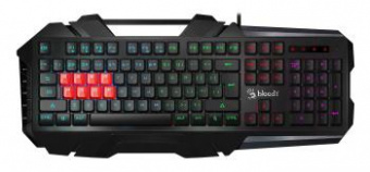 Клавиатура A4Tech Bloody B3590R механическая черный/серый USB for gamer LED от магазина РЭССИ