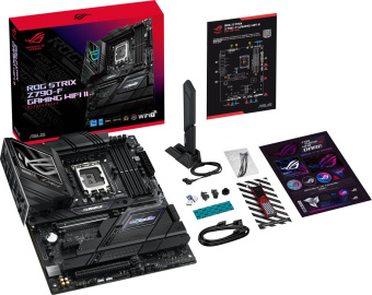 Материнская плата Asus ROG STRIX Z790-F GAMING WIFI II Soc-1700 Intel Z790 4xDDR5 ATX AC`97 8ch(7.1) 2.5Gg RAID+HDMI+DP от магазина РЭССИ
