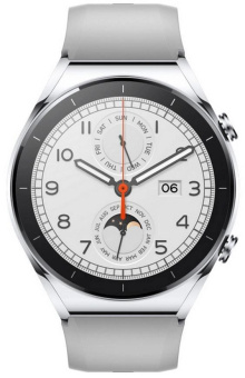Смарт-часы Xiaomi Watch S1 GL 46мм 1.43" AMOLED корп.серебристый рем.серебристый разм.брасл.:149.8-233.8 мм (BHR5560GL) от магазина РЭССИ