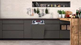 Посудомоечная машина встраив. Neff S855EMX16E узкая инвертер от магазина РЭССИ